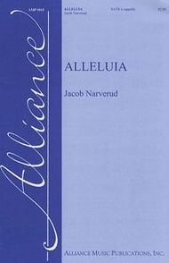 Alleluia SATB choral sheet music cover Thumbnail